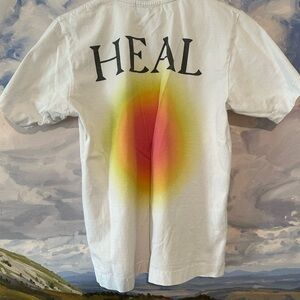 heAL Graphic tshirt XS oversized by Andrew Lethbridge